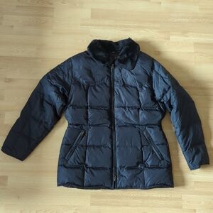 Black Made in Canada Down Jacket